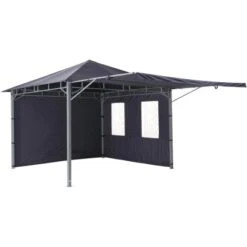 Tepro Seitenteil-Set Lehua/Waya Dunkelblau 2 Stück -Gartenwelt Verkauf 168824 2400 2