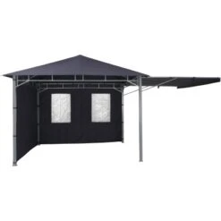 Tepro Seitenteil-Set Lehua/Waya Dunkelblau 2 Stück -Gartenwelt Verkauf 168824 2400 5