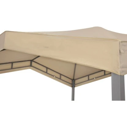 Tepro Pavillonbespannung Marabo Taupe 4 Tepro Pavillonbespannung Marabo Taupe – Bild 2