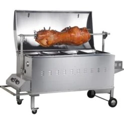 Tepro Gasgrill Columbus Für Spanferkel Inkl. Motor Edelstahl Mit 2 Brennern -Gartenwelt Verkauf 2083137 picture 2