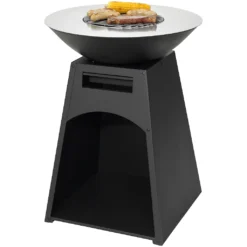 Tepro Holzkohlegrill »Plancha Waco«, BxTxH: 60x60x80 Cm