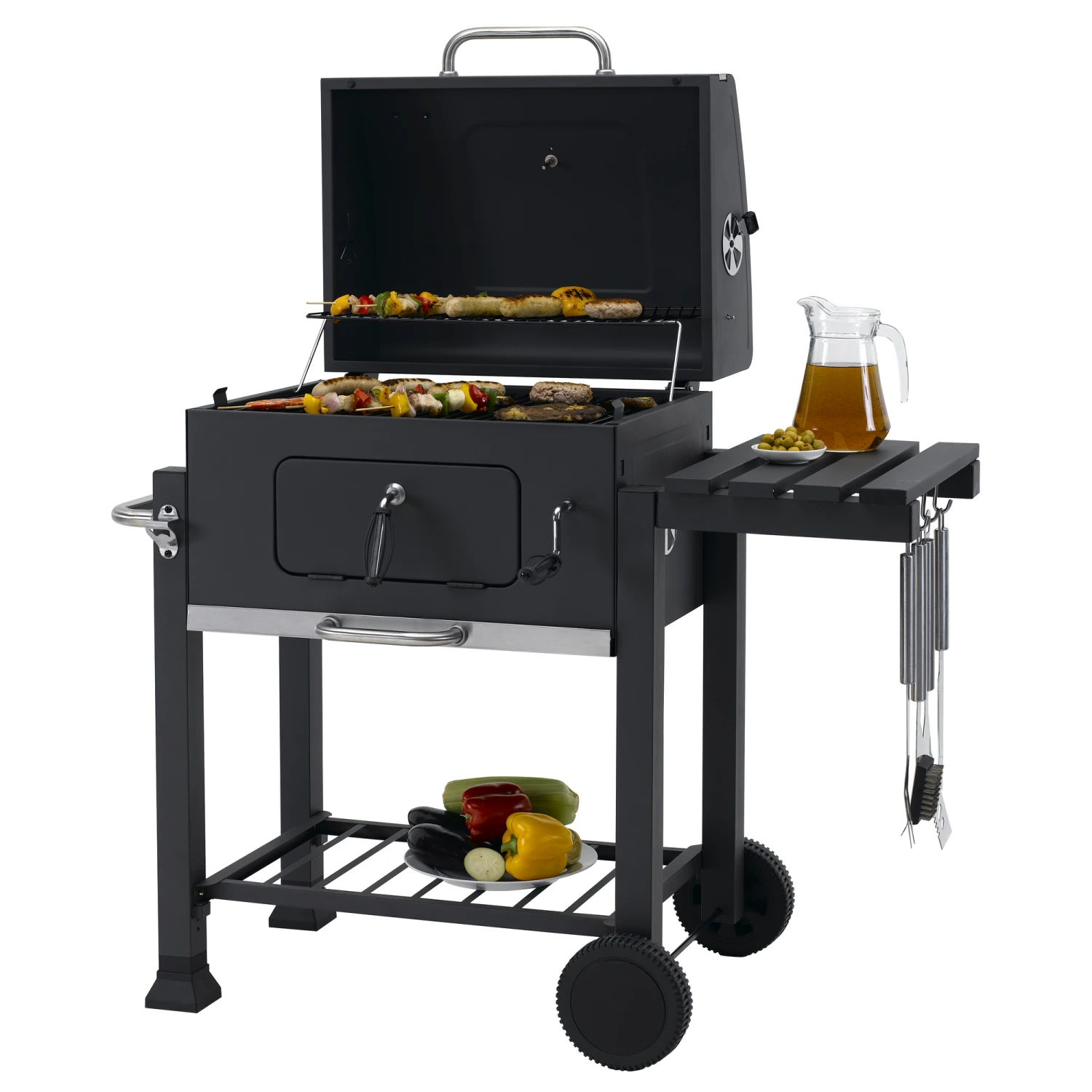 Tepro Holzkohlegrillwagen 'Toronto Click' 115 X 107 X 67 Cm 5 Tepro Holzkohlegrillwagen 'Toronto Click' 115 X 107 X 67 Cm – Bild 3
