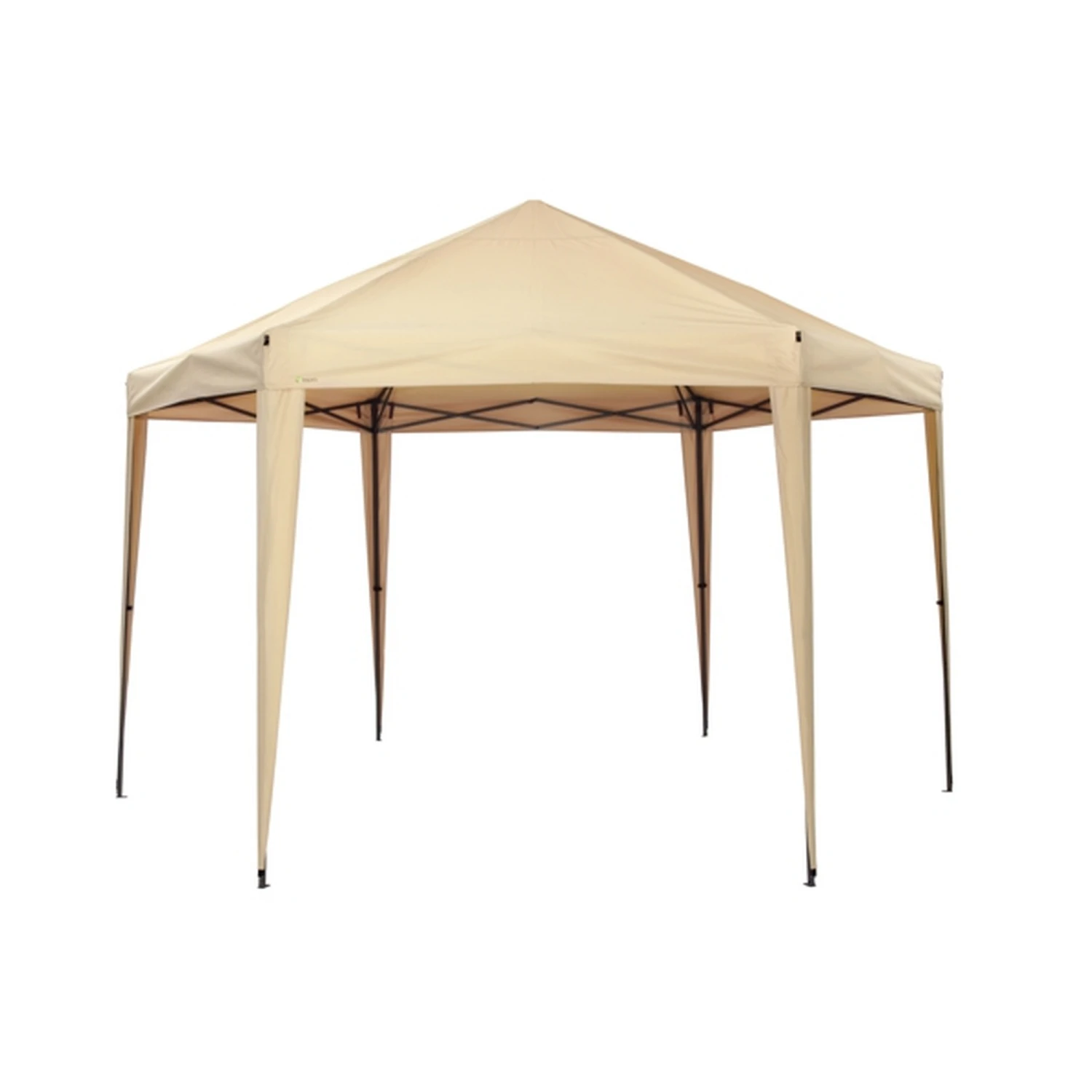 Tepro Pavillon 'Aruba' Sand Ø 400 X 290 Cm 3 Tepro Pavillon 'Aruba' Sand Ø 400 X 290 Cm