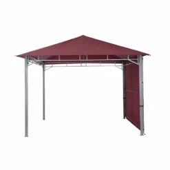 Tepro Pavillon 'Lehua' Burgund 300 X 300 Cm -Gartenwelt Verkauf 4771068 03