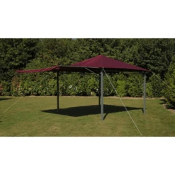Tepro Pavillon 'Lehua' Burgund 300 X 300 Cm -Gartenwelt Verkauf 4771068 05