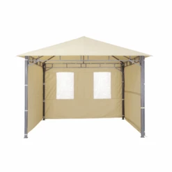 Tepro Seitenteil-Set Für Pavillon 'Lehua/Waya' Sand 302 Cm 2-teilig