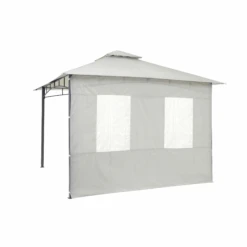 Tepro Seitenteil-Set Für Pavillon 'Lehua/Waya' Hellgrau 302 Cm 2-teilig