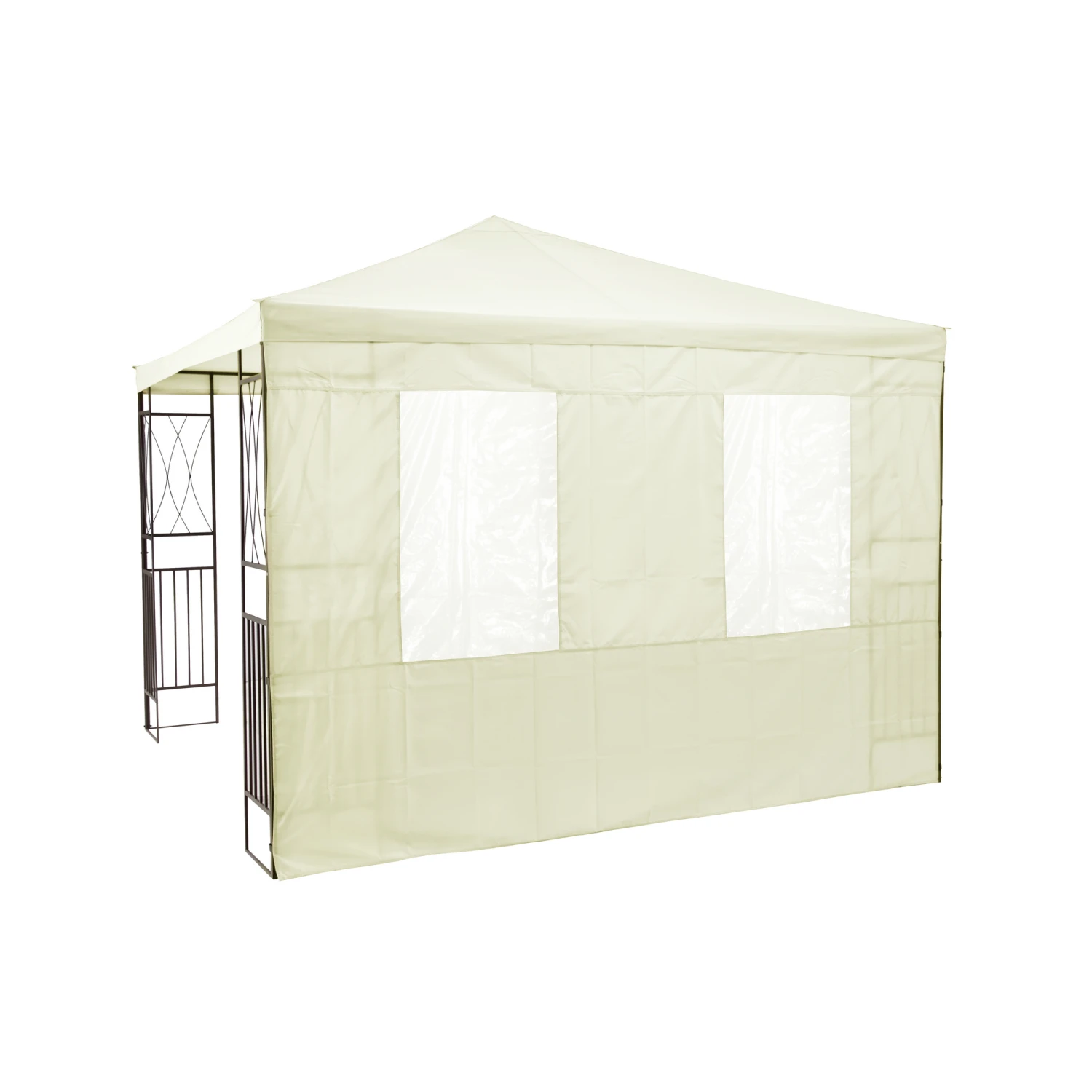 Tepro Seitenteil-Set Für Pavillon 'Kaemi' Creme 293 Cm 2-teilig 3 Tepro Seitenteil-Set Für Pavillon 'Kaemi' Creme 293 Cm 2-teilig
