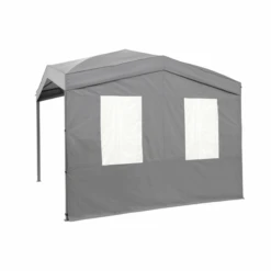 Tepro Seitenteil-Set Für Pavillon 'Marabo' Grau 309 Cm 2-teilig
