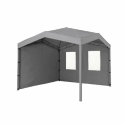 Tepro Seitenteil-Set Für Pavillon 'Marabo' Grau 309 Cm 2-teilig -Gartenwelt Verkauf 4771090 03