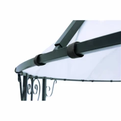 Tepro Pavillon 'Rowa' Anthrazit Ø 300 Cm -Gartenwelt Verkauf 4771100 04