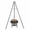 Tepro Dreibein-Schwenkgrill 'Cary' Schwarz Ø 46,5 Cm -Gartenwelt Verkauf 4780084 01