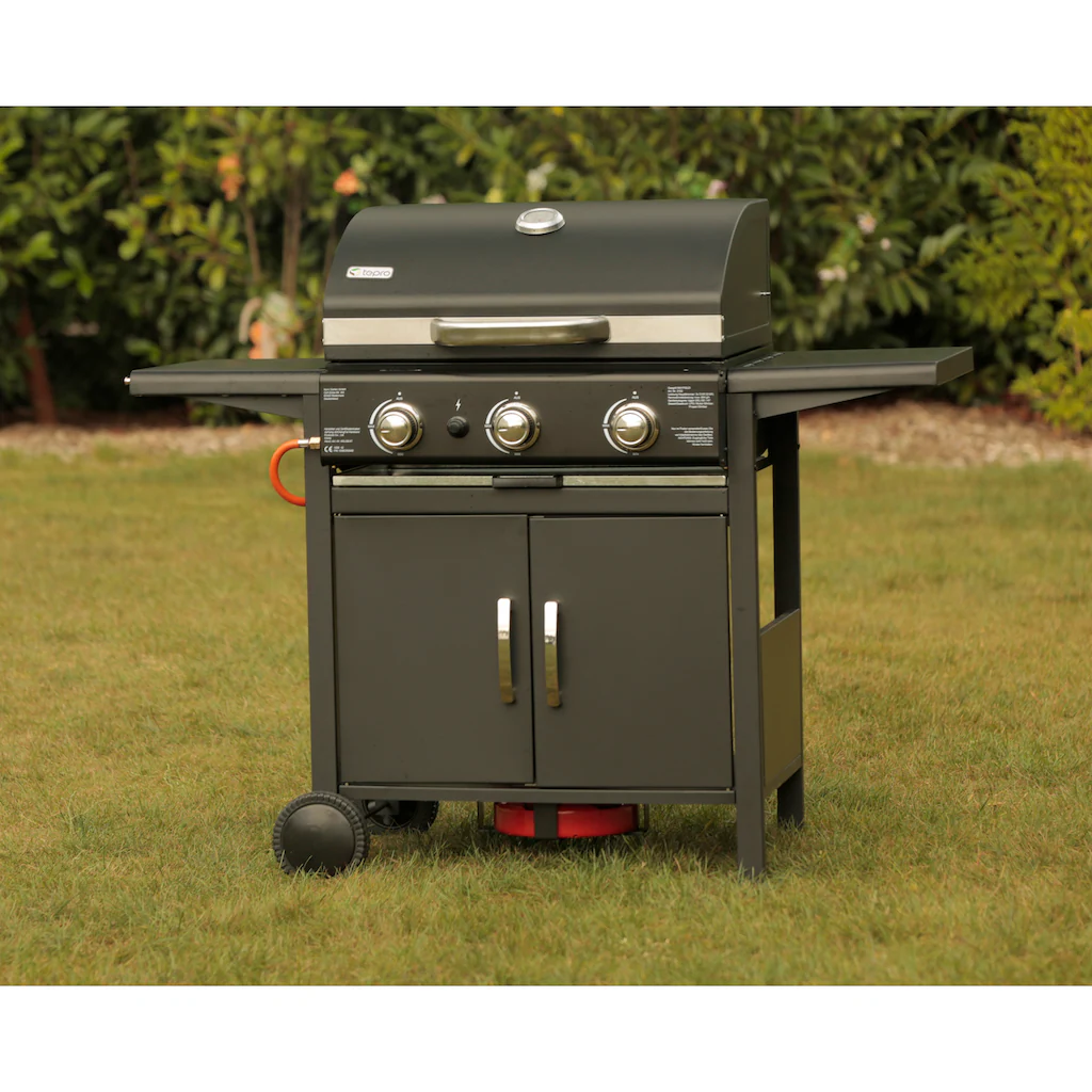 Tepro Gasgrill »Mayfield«, BxTxH: 127x58x103 Cm, 3-Brenner á 3 KW 4 Tepro Gasgrill »Mayfield«, BxTxH: 127x58x103 Cm, 3-Brenner á 3 KW – Bild 2