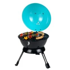 Tepro Mini-Holzkohle-Kugelgrill Salida Türkis -Gartenwelt Verkauf 660790 2400 Salida 03
