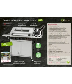 Tepro Gasgrill Keansburg 6 Special Edition -Gartenwelt Verkauf 6896302 WE DE 001 Keansburg6SE