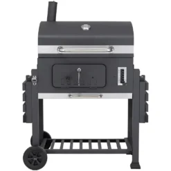 Tepro Holzkohlegrill »Grillwagen Toronto XXL«, BxTxH: 152x73x137cm, Mit 2 Grillrosten Und Pizzastein Vorrichtung -Gartenwelt Verkauf 9ab31217c7bae920d892d871303f5527